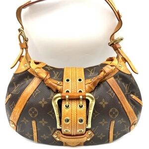 Louis Vuitton Monogram Brown and Tan Shoulder Bag